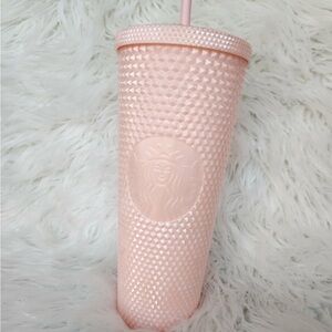 Starbucks Blush Pink Textured Tumbler